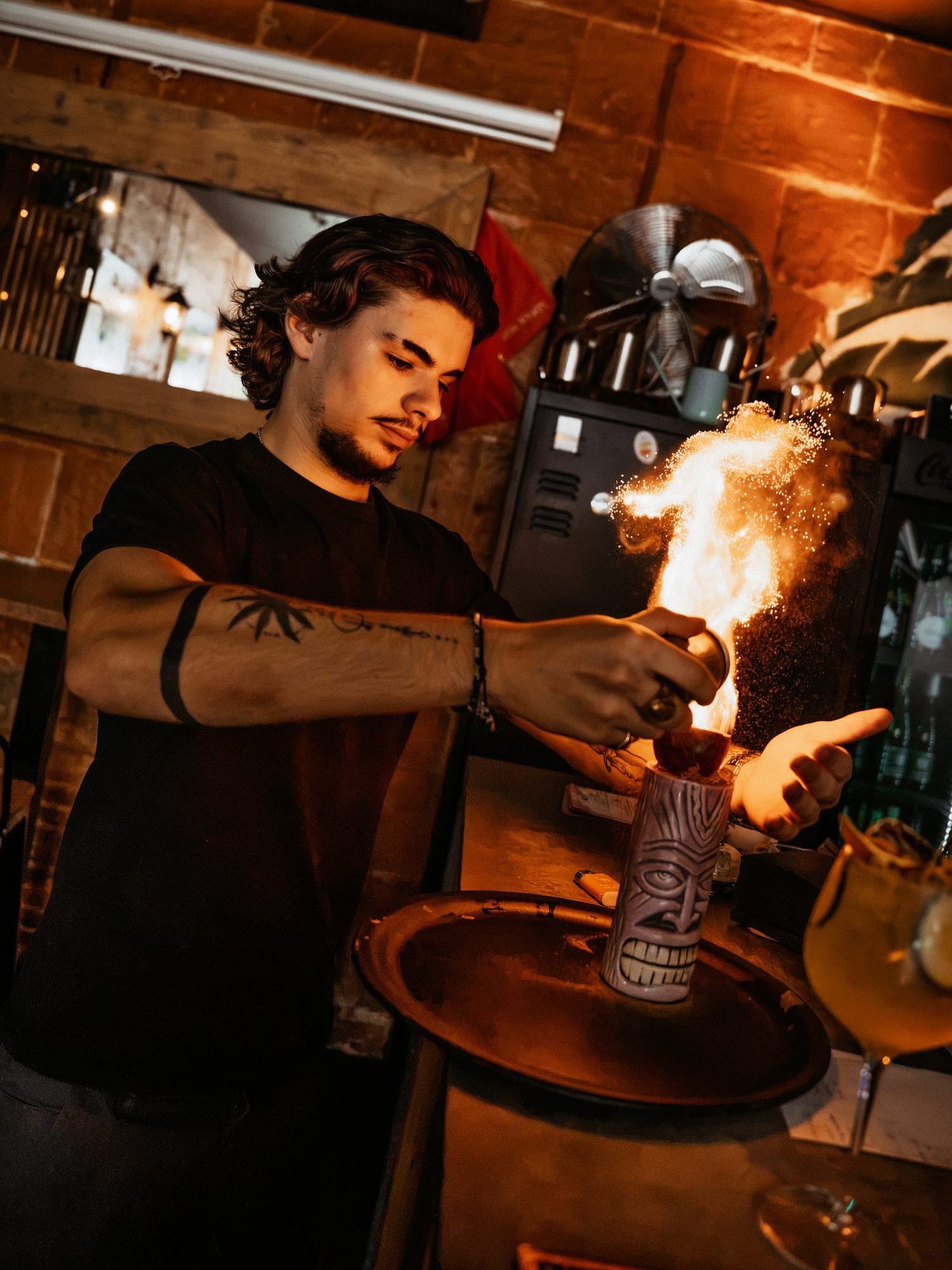 Cocktail flambe arrosoir toulouse w - r&eacute;alisation Lyftt